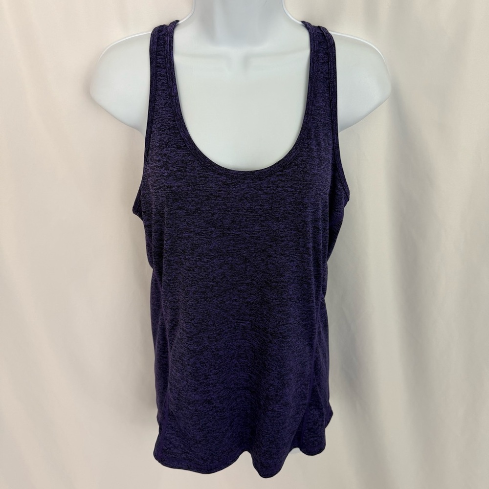 Icyzone Purple Racerback Tank Top Size Medium